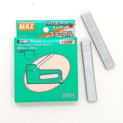 MAX STAPLES 1208F (BULLET FOR TG-H,TG-HC,TG-HCII,TG-A(N))