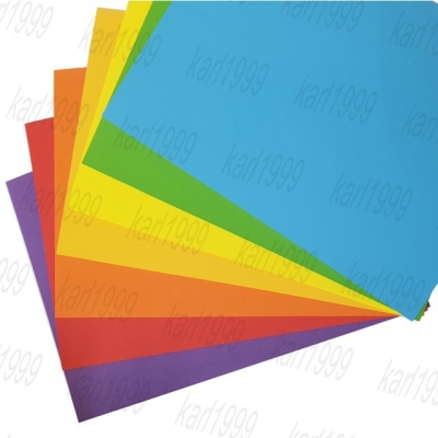 Colour card A4 / 2 sheet card 120gsm (100 sheets)