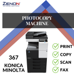 Konica Minolta Bizhub 367 Photocopier