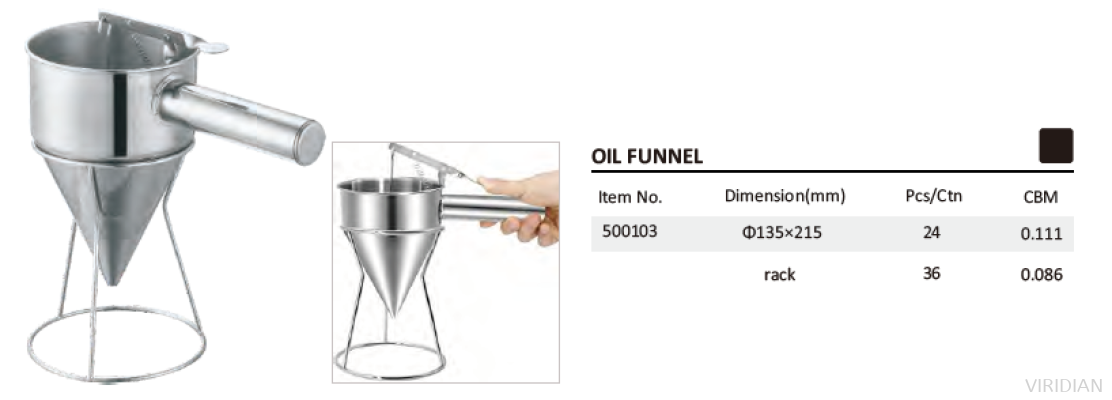 Kitchen Tools - Oil Funnel