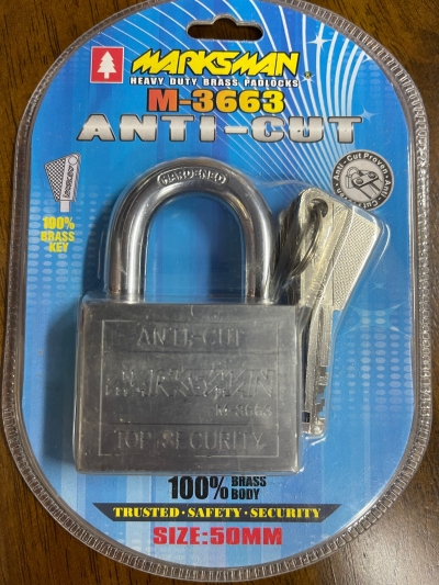 MARKSMAN 50mm Pad Lock