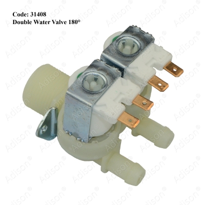 Code: 31408 Double Water Valve 180