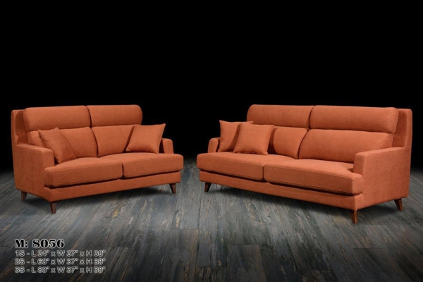 M 8056 Fabric Sofa