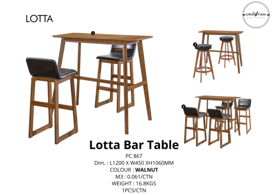 Lotta Bar Table