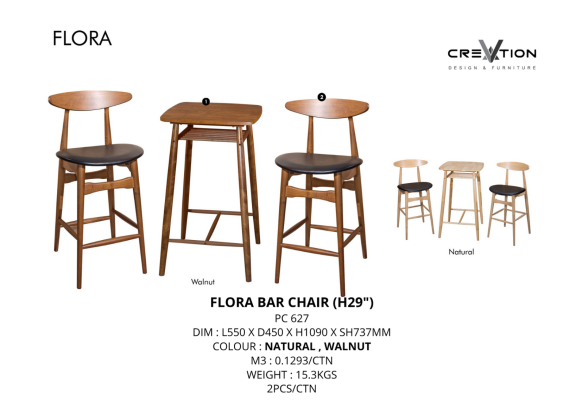 Flora Bar Chair (H29)