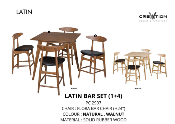 Latin Bar Set (1+4)
