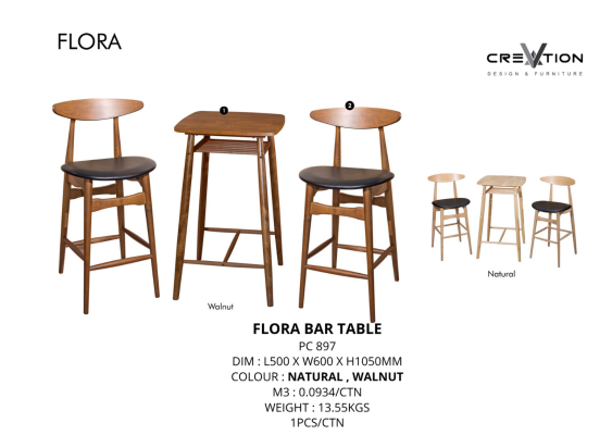 Flora Bar Table