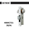 ES TECH Hook Bolt Narrow Mortise Glass Door /Sliding Door Lock