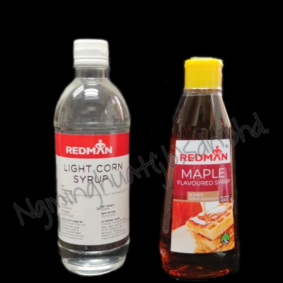 REDMAN - Maple Flavoured Syrup 490gm & Light Corn Syrup 510ml