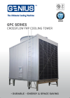 Genius Cooling Tower -Cross Flow Type GPC Series Genius Cooling Tower