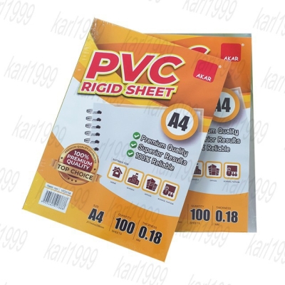A4 Rigid Sheet (100 sheets) AKAR VC018