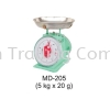 MD-205 (5kg x 20g) Mechanical Spring Scale BM MD&MH Series Spring Dial MECHANICAL SPRING SCALE