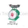 MD-210 (10kg x 50g) Mechanical Spring Scale BM MD&MH Series Spring Dial MECHANICAL SPRING SCALE