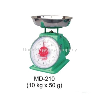 MD-210 (10kg x 50g) Mechanical Spring Scale