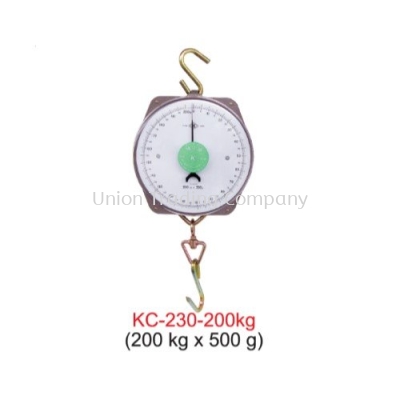 KC-230-200kg (200 kg x 500 g) Mechanical Spring Scale