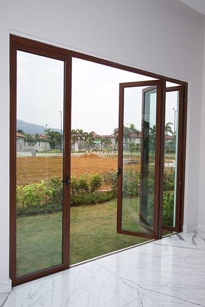 Pintu Lipat Aluminium  Siri PPM4 