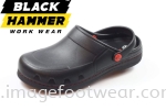 BLACK HAMMER Men Safety Clogs BHC101 -BLACK Colour BLACK HAMMER & HAMMER KING'S Men and Ladies Safety Boots