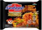 Limited Edition Mi Sedaap Mi Segera Instant Fried Noodles Korean Spicy Chicken 5 x 87g Mi Sedaap ӻ