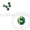 Bling Ball, 6mm, B025 Emerald + Peridot, 5pcs:pack Others