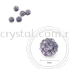 Bling Ball, 6mm, B013 Tanzanite + Light Tanzanite, 5pcs:pack Others