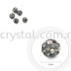 Bling Ball, 6mm, C039 Black + Black Diamond + Rainbow DOT, 5pcs:pack 06mm Bling Ball