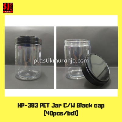 HP-383 PET Jar (Black)