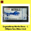 CrystalWrap Nitrile Glove (Size:L) Hand Glove