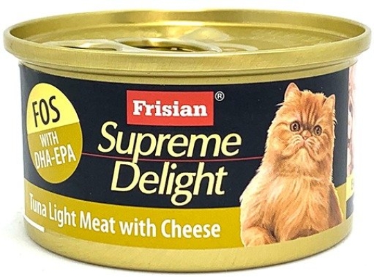 72532E SUPREME DELIGHT TUNA LIGHT MEAT WITH CHEESE 85g