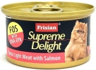 72533E SUPREME DELIGHT TUNA LIGHT MEAT WITH SALMON 85g Supreme Delight  Frisian