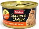 72524E SUPREME DELIGHT TUNA LIGHT MEAT WITH SASAMI 85g Supreme Delight  Frisian