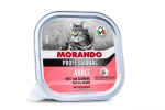 04001 PATE WITH SALMON 100gr  Morando Professional - Alutrays Cat Food Morando
