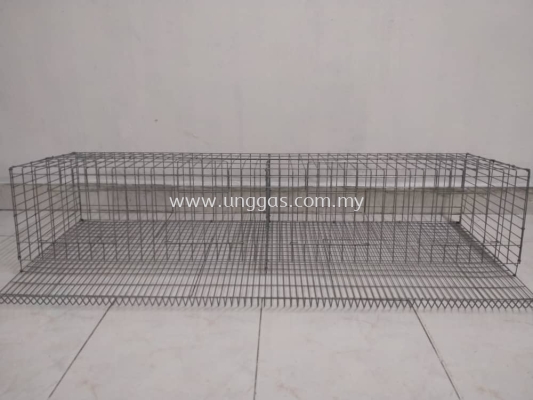 Sangkar Puyuh 1 Unit Sesuai untuk Puyuh Penelur atau Induk Puyuh (26 X 36 X 123 CM / 5 KG)