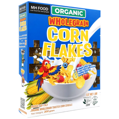 Organic Wholegrain Corn Flakes - Cereals