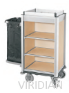 Aluminium Maid Cart B Room Equipment