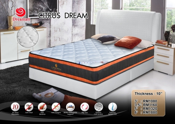 Dreamatt Mattress -Citrus Dream