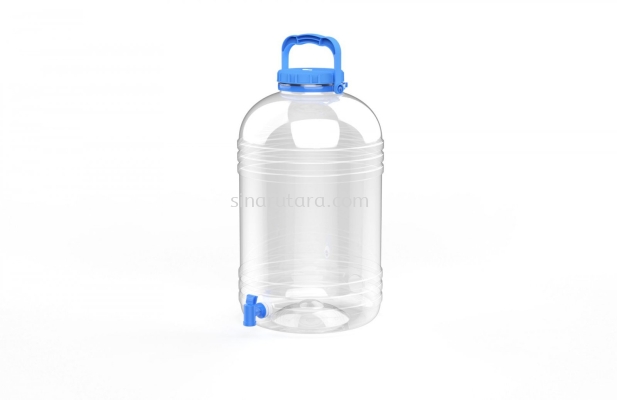 DT627V 20L PET ROUND BOTTLE WITH NOZZLE