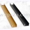 U Shape Tile Trim CPX-AL-U-9X5 U Shape Furniture Trim ALUMINUM TRIM