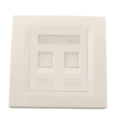 ALL-LINK - DOUBLE PORT FACE PLATE