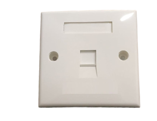 C - SINGLE PORT  FACE PLATE 