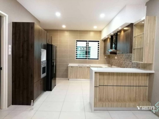 Rujukan Kabinet Dapur Pintu Melamine - Penang