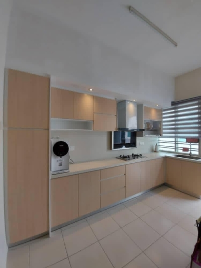 Melamine Door Kitchen Cabinet - Sample @ Penang
