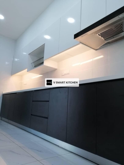 Rujukan Kabinet Dapur Pintu Melamine - Penang