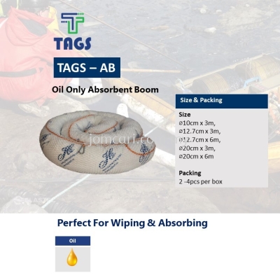 TAGS-AB Oil Only Absorbent Boom