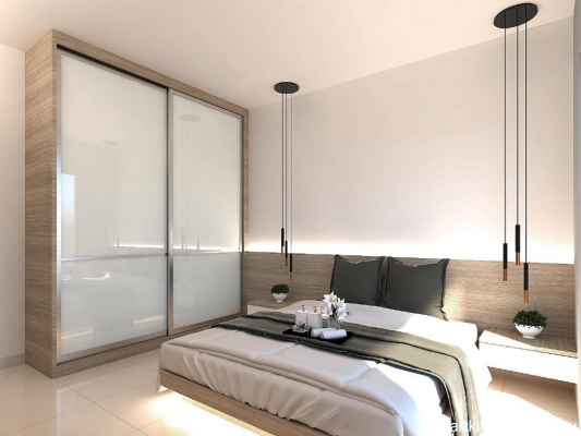 Custom Bedroom Set Design Refer In MAPLE RESIDENCES