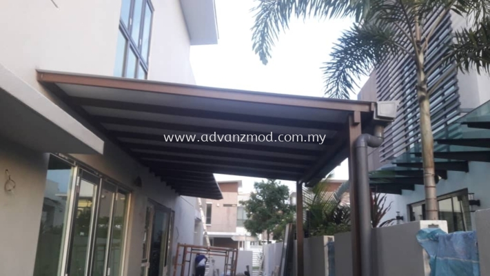 Mild Steel Roofing Cover With Aluminium Composite Panels