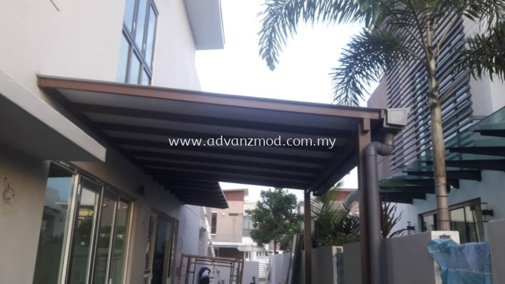 Mild Steel Roofing Cover With Aluminium Composite Panels