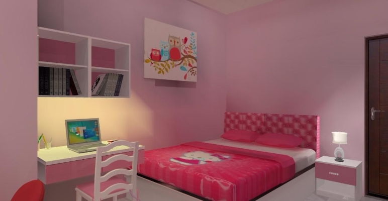 Children's Bedroom Study Table - BERJAYA CONDO