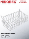 310001-HANG BASKET 3"X10" HANGING BASKET BASKET SERIES