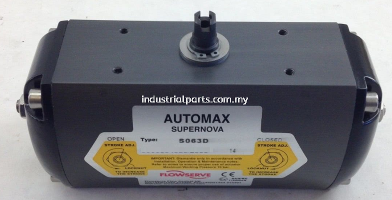 Automax Supernova Double Acting Actuator S063D