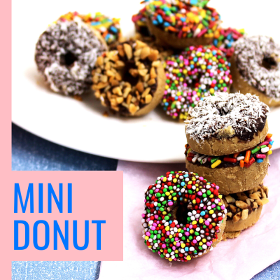 Mini Donut Chocolate Cookies